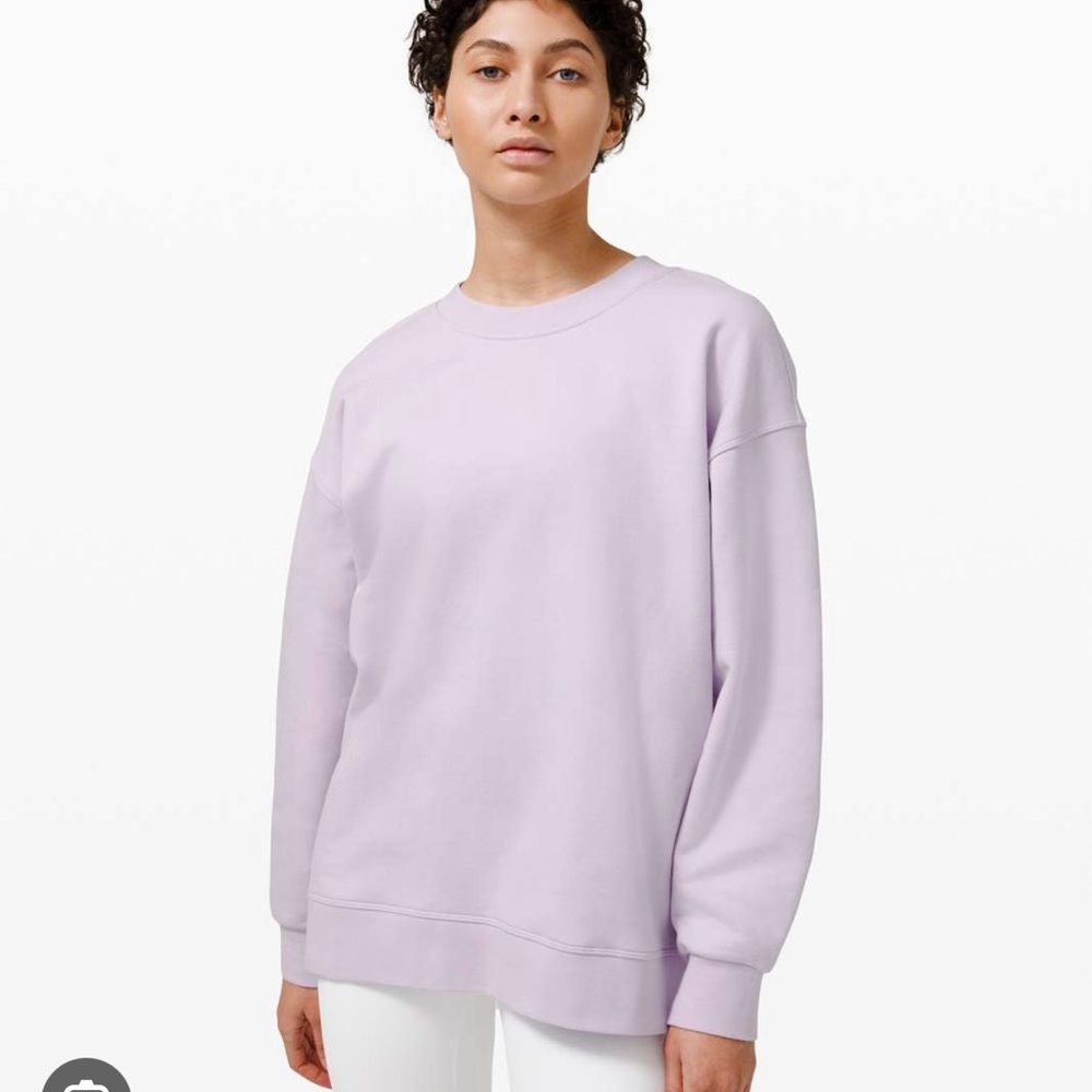 lululemon Perfectly Oversized Crew Lavender Dew
